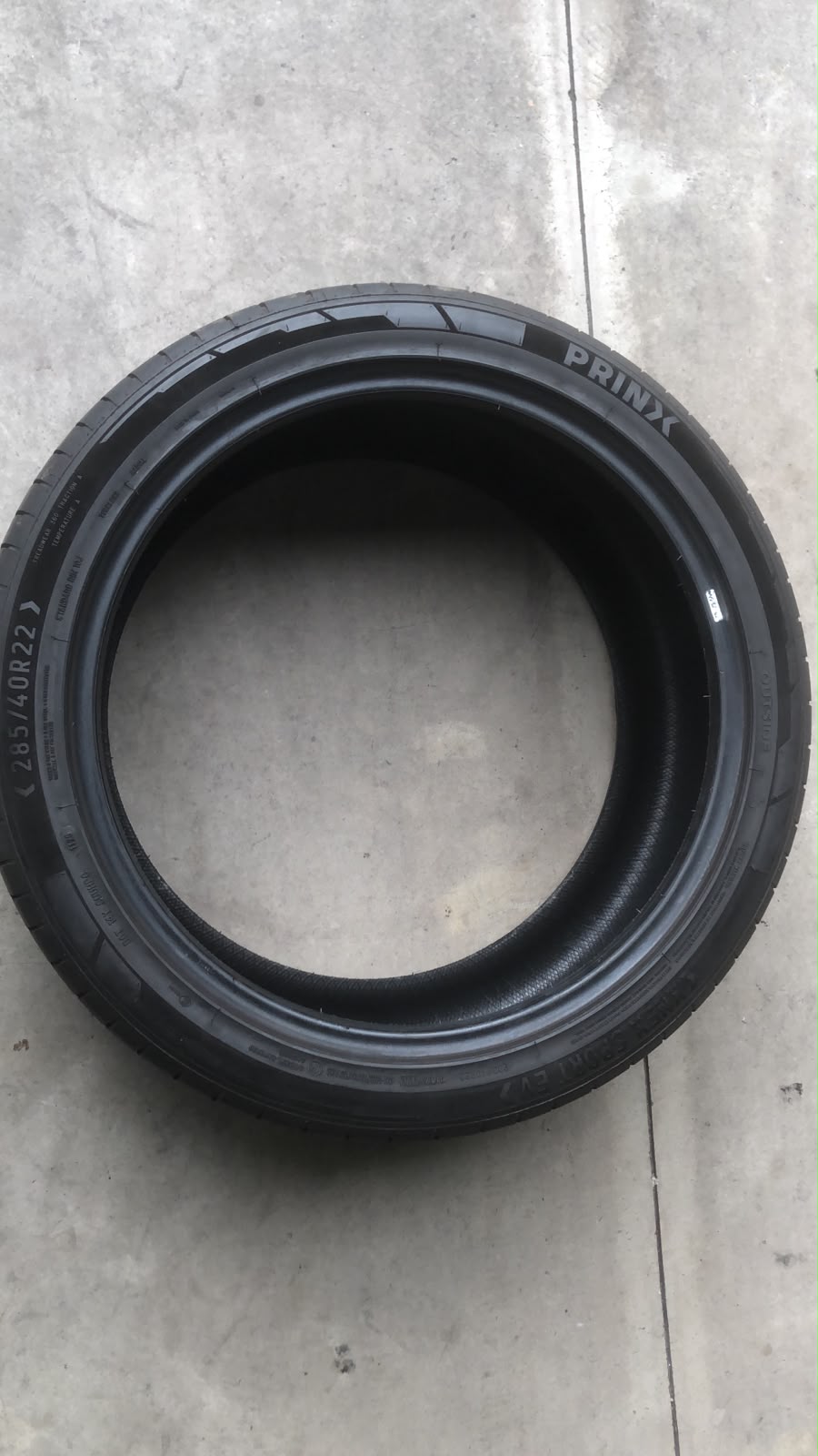 285/40/22 USA PRINX XNEX EV 110Y